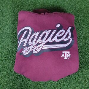 Fanatics Aggies Texas A&M Maroon Hoodie Pullover Sweatshirt‎ XL